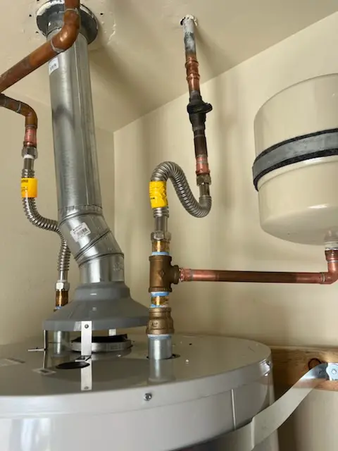 Water heater installation and plumbing repair in Carderock Springs
